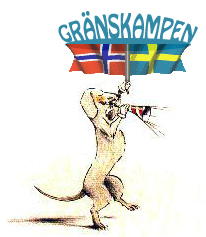 GRÄNSKAMPEN = logotype av Annika Stjärneving
